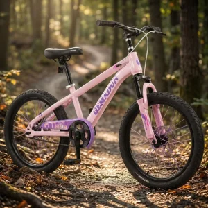 Children MTB Single Speed Line Disc Brake Thickened Suspension Fork Bearing Hub Waterproof Bottom Bracket Kids Bicycle