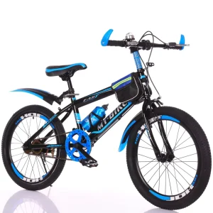 Children’s 18 20 22 24 Inch Mountain Bike Single Speed High Carbon Steel Bicycle for Boys and Girls with Pedals