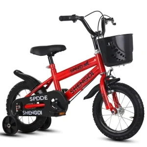 Children’s 6 Speed 20″ Wheel Steel Frame Full Shockproof Bicycle with Brake Line for Street Use