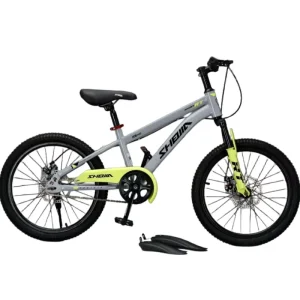 Children’s Balance Bike Mini Bicycle with Disc Brake and Steel Frame Pedal Bicycle for Kids Fork Suspension