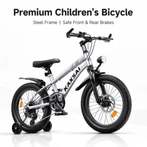 Children’s Bicycle 12 16 18 20 Inch Kids Bike for Boys and Girls with Training Wheels Safe Dual Brakes Factory Direct