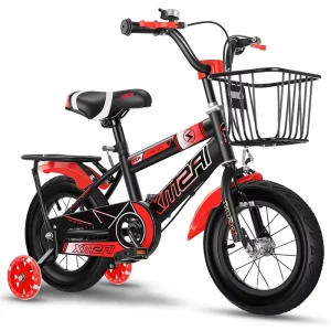 Children’s Bicycle Carbon Steel Frame 12” 14” 16” 18” with Training Wheels
