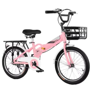 Children’s Bicycle for 8 13 Year Old Boys and Girls Single Speed V Brake Carbon Steel Hard Frame Aluminum Alloy
