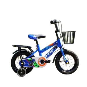 Children’s Bicycles Boys and Girls with Auxiliary Wheels Pedal Bikes Steel Frame Single Speed Bicycles for in Stock