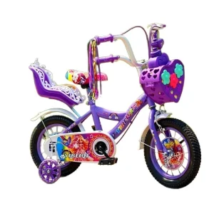 Children’s Bicycles Girls’ & Boys’ Pedal Bikes Kids’ Single Bikes Steel Frame Single Speed Training Wheels 3-12 Years
