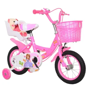 Children’s Bike 12-18 “cute Children’s Bike with Training Wheels