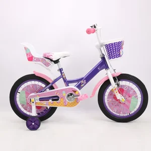 Children’s Bike 12 Inch Disc Brake Single Speed Steel Frame Baby Cycle for 3 Years Old Girls