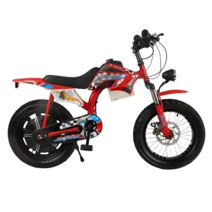Children’s Electric Bicycle 16-20 Inch Pedal Bike for Outdoor Sports and Electric Power Vehicle