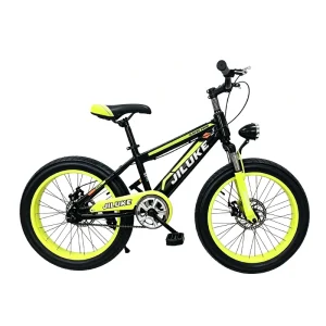 Children’s Outdoor Sports Mountain Bike with Front Lights and Thick Tires 20 Inches in Size in Various Colors