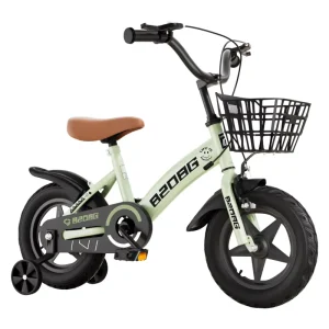 Children’s Pedal Bikes for 2-11 Years & 5 Years Old Girl-Friendly Dual Brake 1 Speed in 12-14 Inch Sizes Steel Frame