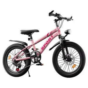 Children’s Steel Mountain Bikes for Boys and Girls Ages 8-13 Variable Speed Dual Disc Brakes Shock Absorbers