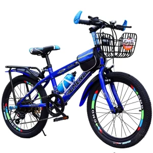 Childrens bicycle Student Mountain Bike 20 inch Wheels Boys Girls Aged 815 Mid to large size Kids Carbon Steel Frame Dual