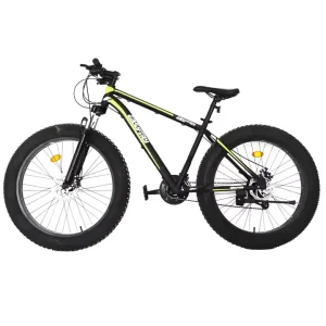 China 4.0 Fat Tire Mountain Bike 26 27.5 29 Inch Wheel MTB 21 Speed Road Steel Bicycle