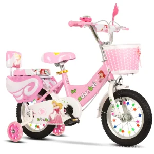 China Factory 12inch pink Kids Bike with Rear Carrier Child 16 Inch Kids Bicycle Princess Plant Supply Blue Kids Bike
