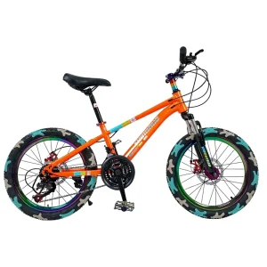 China Factory 20 Inch 21 Speed Steel Mountain Bike for 8 and 13 Year Old Boys Children Bike Bicycle