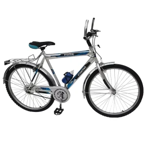 China Factory 26 Inch Vintage Retro City Bike High Carbon Steel Single Speed Men’s Bicycle with Fork Suspension