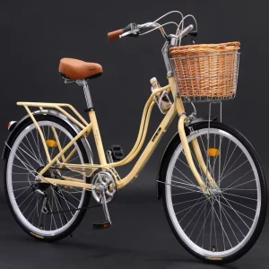 China Factory Fashional Lady Bike Bicicleta Vintage OEM Bicycle for Women Good Quality 24 Inch Ladies City Leisure Bike