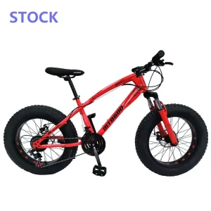 China Factory Supply Big Tire OEM Front Suspension Popular 26×4.0 Tire Fat Tyre Fat Bike Bicycle Fatbike
