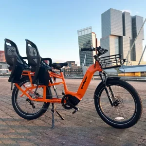 China Manufacturer customized electric cargo bike with 750w mid drive motor
