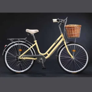 China OEM Fashion Good Factory 24 Inch Speed Steel Frame City Bike Bicycle for Women Lady