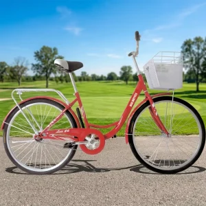 China Women Single Speed Bicycles City Bike with Front Basket for Women Classic Urban Ladies Bike City Bike