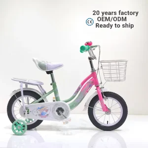 Chinese Factory 12 14 16 Inch Sweet Princess Girl Design Child Cycle Bicicleta Infantil for 2 to 8 Year Kids