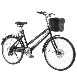 City Bicycle New Design Bicycles for Adults 24 & 26 Inch Light Weight City Bike Variable Speed Full Bearing Urban Bike