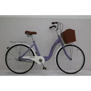 City Bike 26″ Single Speed Thicken Steel Frame Alloy Rim Urban Bicycle