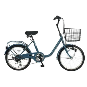City Bike 6 Speed Retro Style High Carbon Steel Frame 20 Inch Urban Cycle for Adults Customized