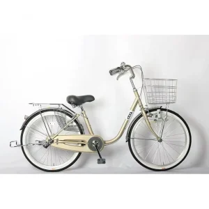 City Bike Single Speed Steel Frame Bicycles for Adults 24 Inch Light Weight Women Bike