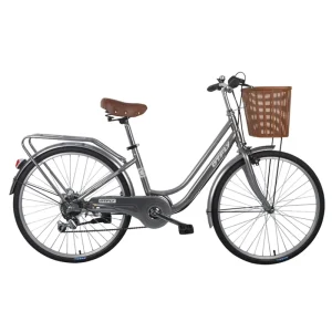 City Bike for Woman Ladies Urban City Bicycle 26 Inch 7 Speed City Bike