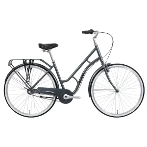 Classic 3-Speed Touring Bicycles 700c Wheel Size with HI-TEN Steel Fork for School Work and Leisure City Riding