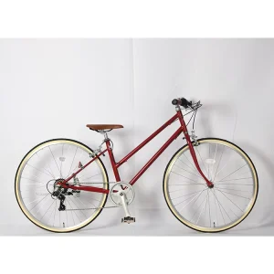 Classic Bicycle for Men Road Bike 700C 7 Speed with High Carbon Steel Frame Aluminum Alloy Rim Customized