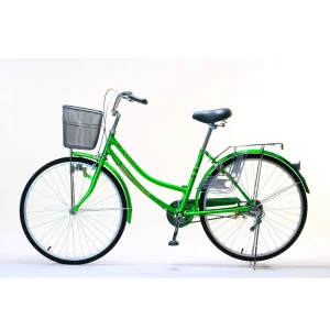 Classic Retro City Bike 24 Inch Single Speed Customized Aluminum Alloy Frame Steel Fork Princess Bicycle Urban Bike