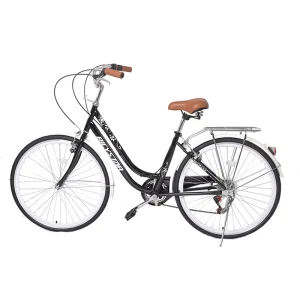 Classic Women 28 Inch Vintage Beach Cruiser Bicycle Retro City Bike for Ladies