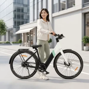 Clean Design Inner 3-Speed City Electric Bike 36V 250W Torque Sensor Smart E-bike 13Ah Battery 700C Commuter Urban Bicycle