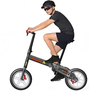 Compact 8.5 Inch Shaft Drive Pedal Assist E Bike Maintenance Free Urban Electric Bicycle for City Riding
