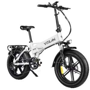 Compact Portable and Powerful Folding Electric Bike for Apartments and Daily City Commutes