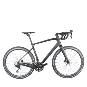 Complete Cyclocrossy Gravel Bike with R7120 Groupset GR047 Carbon Frame and Flat Mount Disc Brake 700c Wheels