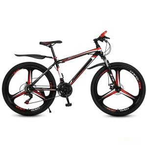 Cost-effective Mountain Bikes with High Carbon Steel Frame and Dual Disc Brakes Adult Off-road Bicycles