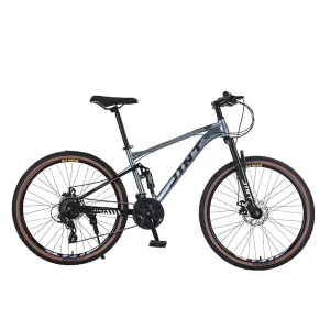 Cross border Downhill Soft tail Mountain Bikes for Boys and Girls Dual shock Absorption Off road Variable Speed Youth Bikes