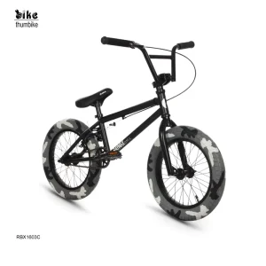 Custom 16 Inch BMX Bike Mini Bicycle for Kids Chromoly Frame Camouflage Tire OEM ODM Acceptable