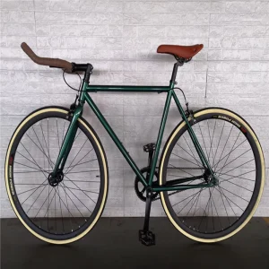 Custom Bicycle Track Bike Fixie Bike with Bullhorn Handle bar 700C Retro Vintage Classic Fixed Gear Bike for Adult