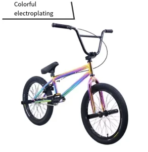 Custom High Carbon Steel Oil Slick Bmx Freestyle Bmx Bike Bicycle