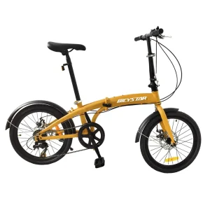 Custom OEM 6 Speed Folding Bicycle Bike 16/20 Inch Folding Bike With Pedal Assist