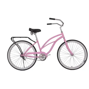 Custom OEM Beach Cruiser Bike for Women Beach Cruiser Bicycle 26 Inch City Bicycle