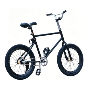 Custom Oilslick Stunt BMX Bike 20 Inch Freestyle Single Speed High Carbon Steel Frame150kg Teenagers Adults Street Sport Bicycle