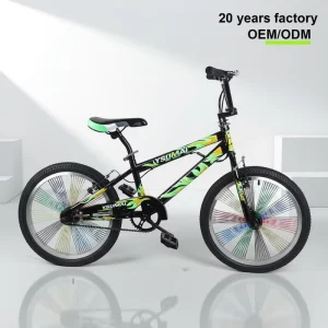 Custom Plating Color Oilslick Stunt BMX Chromoly Bike Bicycle 20 Inch Freestyle Bicycle