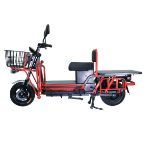 Customizable 1000 Watt Long Range Fat Tire Cargo E Bike Electric Bicycle Electric Cargo Bike