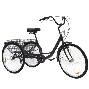 Customizable 26 Inch Three Wheel Cargo Tricycle